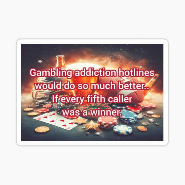 Item preview, Gambling Hotline designed and sold by EdCarriere.