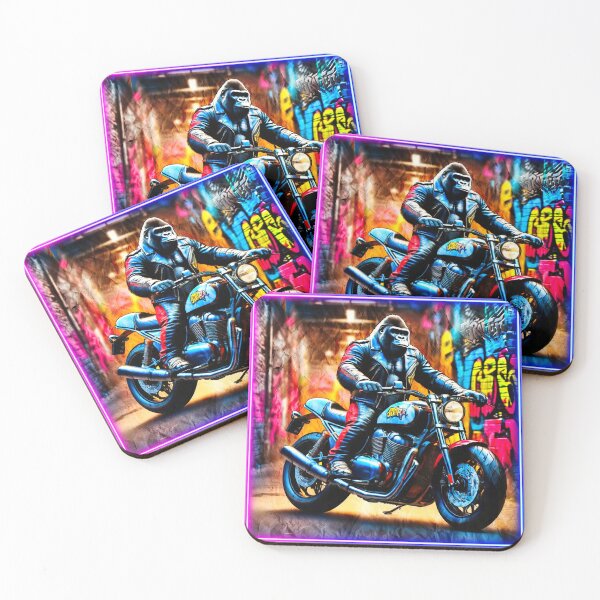 Item preview, Graffiti style gorilla designed and sold by Drone-tees.