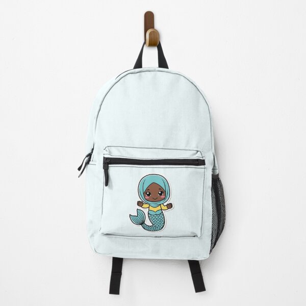 Item preview, Copy of Kawaii Cartoon Black muslim Mermaid designed and sold by hannah01789.