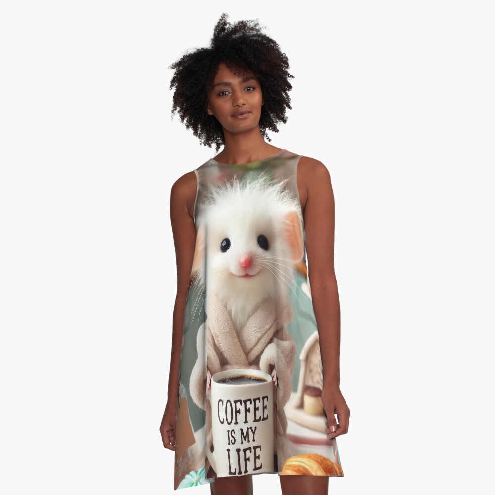 Item preview, A-Line Dress designed and sold by phatpuppyart.