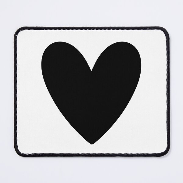 Item preview, Heart (black) designed and sold by Designs or whatever....