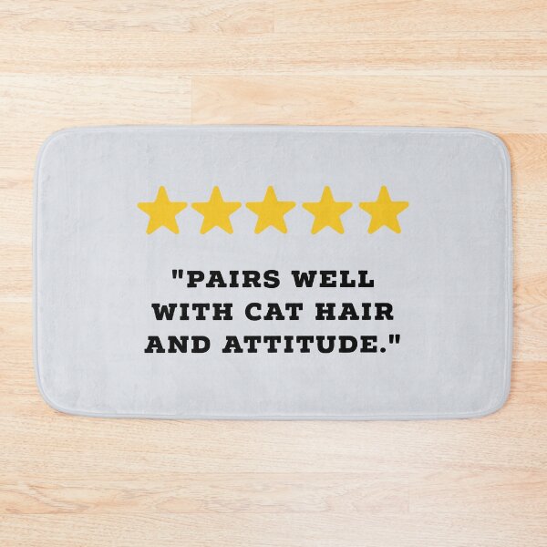 Item preview, Cat Owner / Cat Lover Reviews Funny 5 Star Review #4 designed and sold by Jollys-ArtShop.