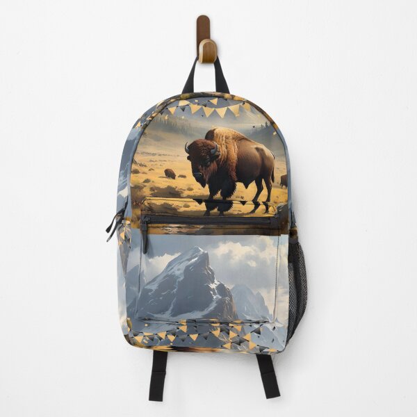 Item preview, The Wild Bison Fair Between Mountains and Grasslands designed and sold by Ciervo Primavera.