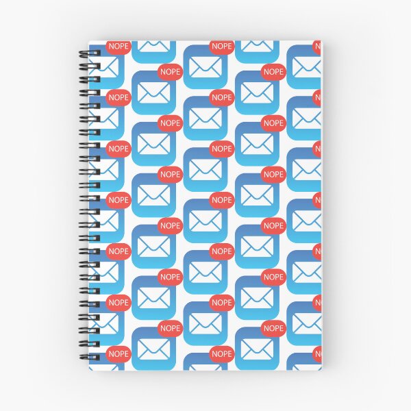 Item preview, Anti-Email Funny Design designed and sold by UnhingedByMeg.