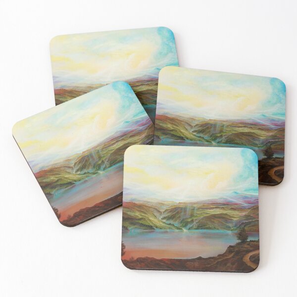 Item preview, Lichtwege - a multicolored land designed and sold by art paintings.