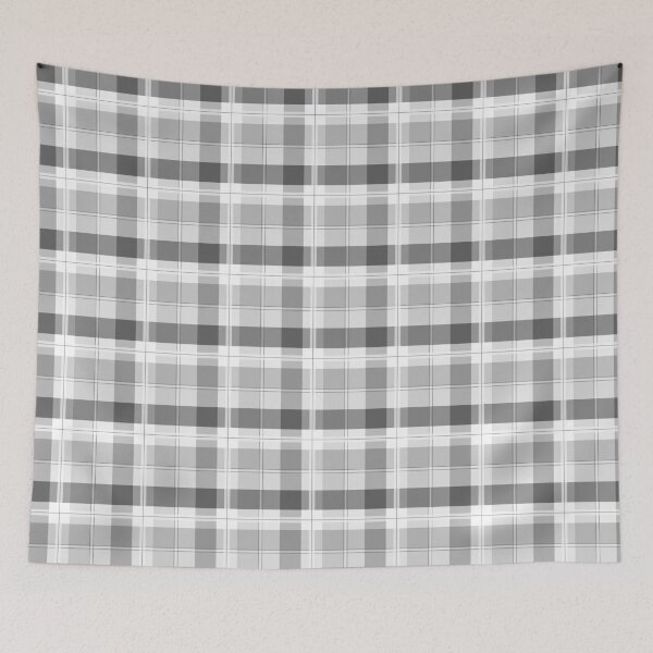 Item preview, Greyscale Plaid Pattern designed and sold by MLB Designs.