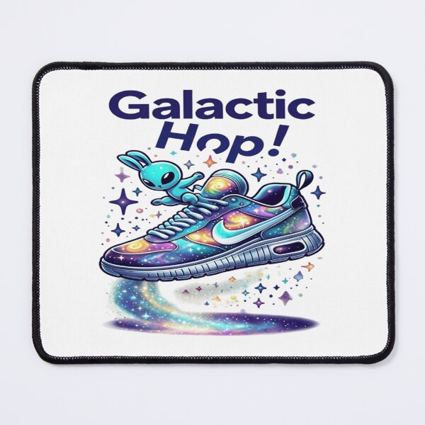 Item preview, Cosmic Sneakers Sticker with Alien Bunny Premium Cool Trendy Best Gift designed and sold by Imaginarium of Chaos falcon88 .
