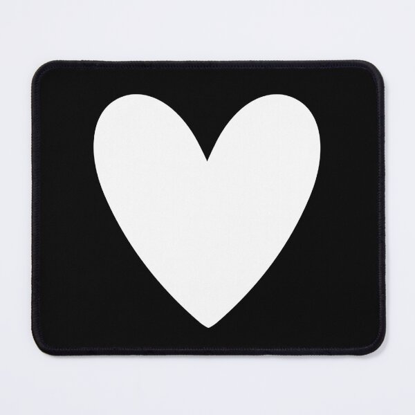 Item preview, Heart (white) designed and sold by Designs or whatever....