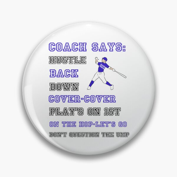 Item preview, Baseball Coach – Motivational Dugout Sayings - Funny Coaching Quotes designed and sold by DeeDeeDelights.