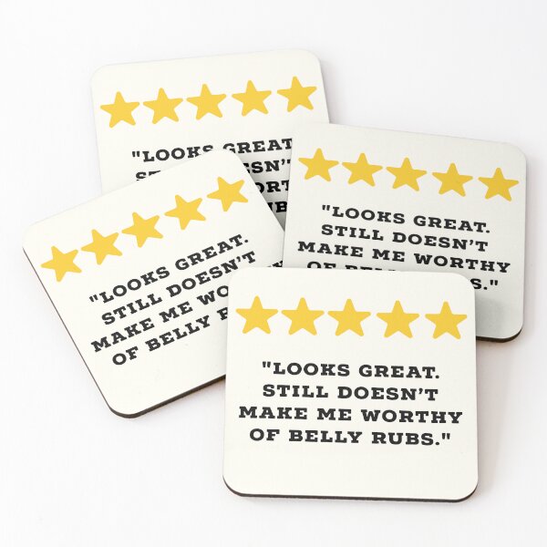 Item preview, Dog Owner / Dog Lover Reviews Funny 5 Star Review #2 designed and sold by Jollys-ArtShop.