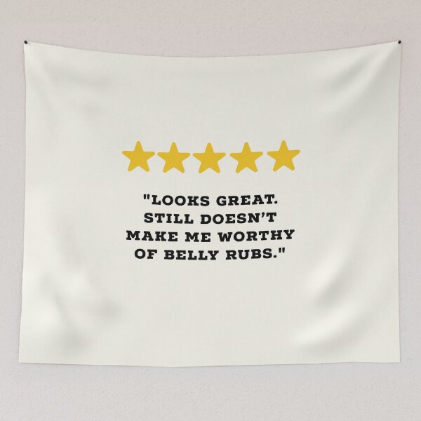 Item preview, Dog Owner / Dog Lover Reviews Funny 5 Star Review #2 designed and sold by Jollys-ArtShop.