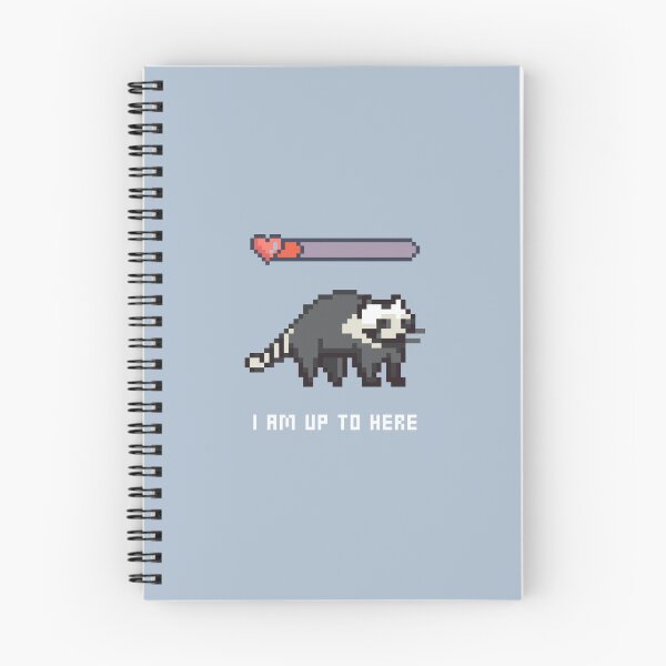 Item preview, I am up to here racoon designed and sold by piacore.