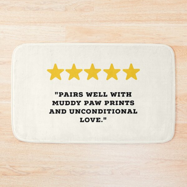 Item preview, Dog Owner / Dog Lover Reviews Funny 5 Star Review #3 designed and sold by Jollys-ArtShop.
