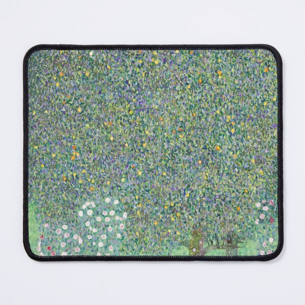 Item preview,  Rosebushes under the Trees painted by Gustav Klimt designed and sold by EmeraldeaArt.
