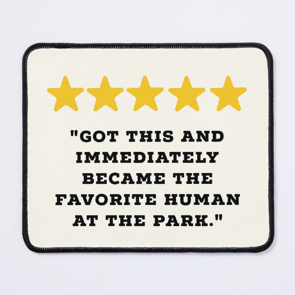 Item preview, Dog Owner / Dog Lover Reviews Funny 5 Star Review #4 designed and sold by Jollys-ArtShop.