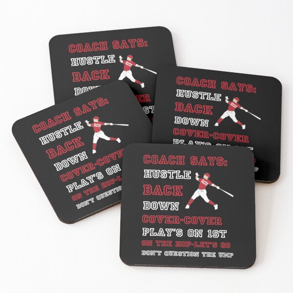 Item preview, Baseball Coach Yells – Motivational Dugout Sayings - Funny Coaching Quotes designed and sold by DeeDeeDelights.