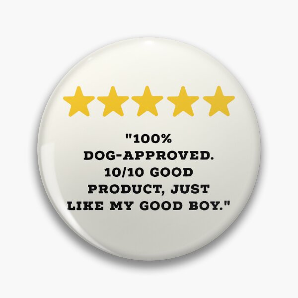 Item preview, Dog Owner / Dog Lover Reviews Funny 5 Star Review #5 designed and sold by Jollys-ArtShop.