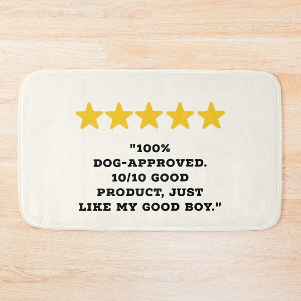 Item preview, Dog Owner / Dog Lover Reviews Funny 5 Star Review #5 designed and sold by Jollys-ArtShop.