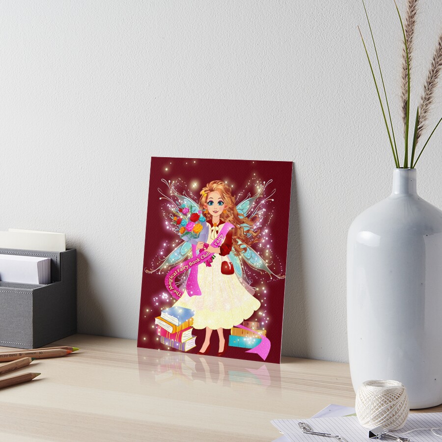 Item preview, Art Board Print designed and sold by FairyBookClub.
