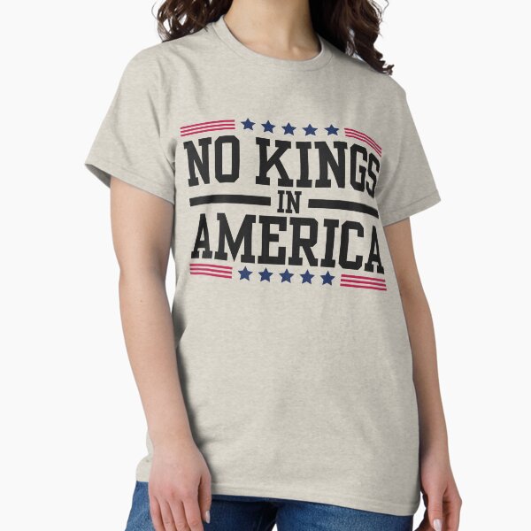 Item preview, No Kings In America designed and sold by Zeemazoo.
