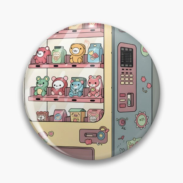Item preview, Pastel Plushie Vending Machine: Cute Illustration designed and sold by Brendan Arthur Ring.