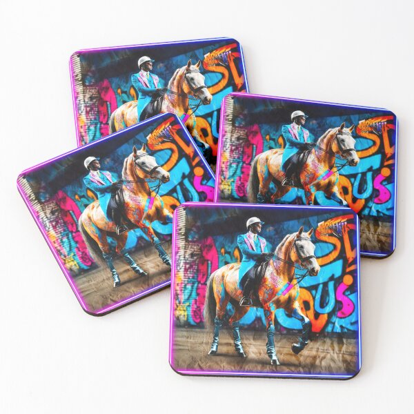 Item preview, Graffiti style Horse and rider designed and sold by Drone-tees.