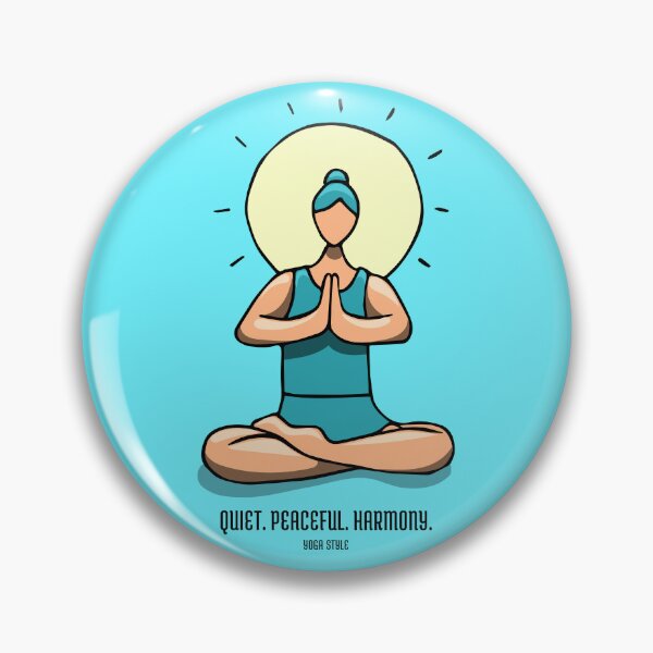 Item preview, Quiet, Peaceful, harmony - Yoga Style - Lotus pose designed and sold by GreissDesign.
