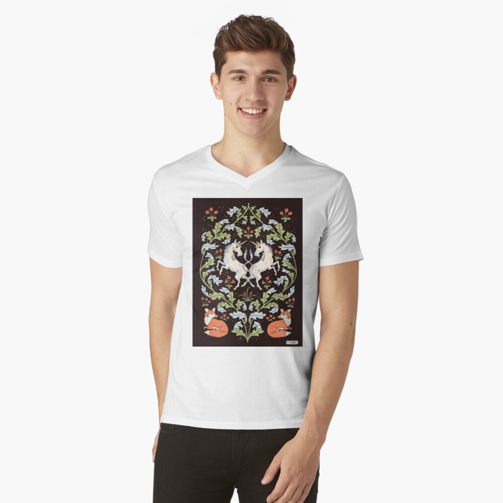 Item preview, V-Neck T-Shirt designed and sold by tanaudel.