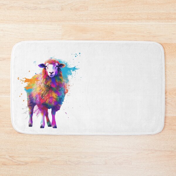 Item preview, Copy of Goat | Western | Sheep | Caprine | Watercolor | Wild Animal | Animal | Zoo | Wildlife | Lifestyle | Bold Colors  designed and sold by mwinter2205.