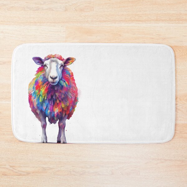 Item preview, Goat | Western | Sheep | Caprine | Watercolor | Wild Animal | Animal | Zoo | Wildlife | Lifestyle | Bold Colors  designed and sold by mwinter2205.