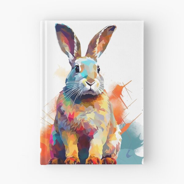 Artikelvorschau, Kaninchen | Western | Häschen | Ostern | Aquarell | Wildtier | Tier | Zoo | Tierwelt | Lebensstil | Kräftige Farben entworfen und verkauft von mwinter2205.