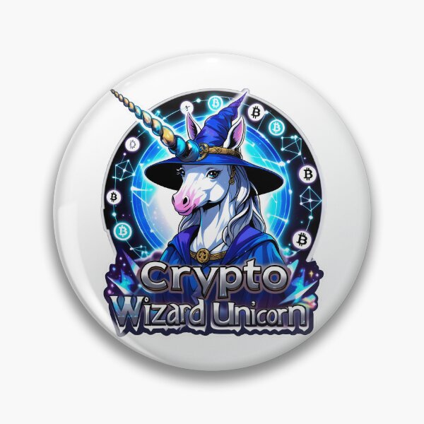 Artikelvorschau, Crypto Wizard Unicorn: Blockchain-Alchemist entworfen und verkauft von zoughlal.