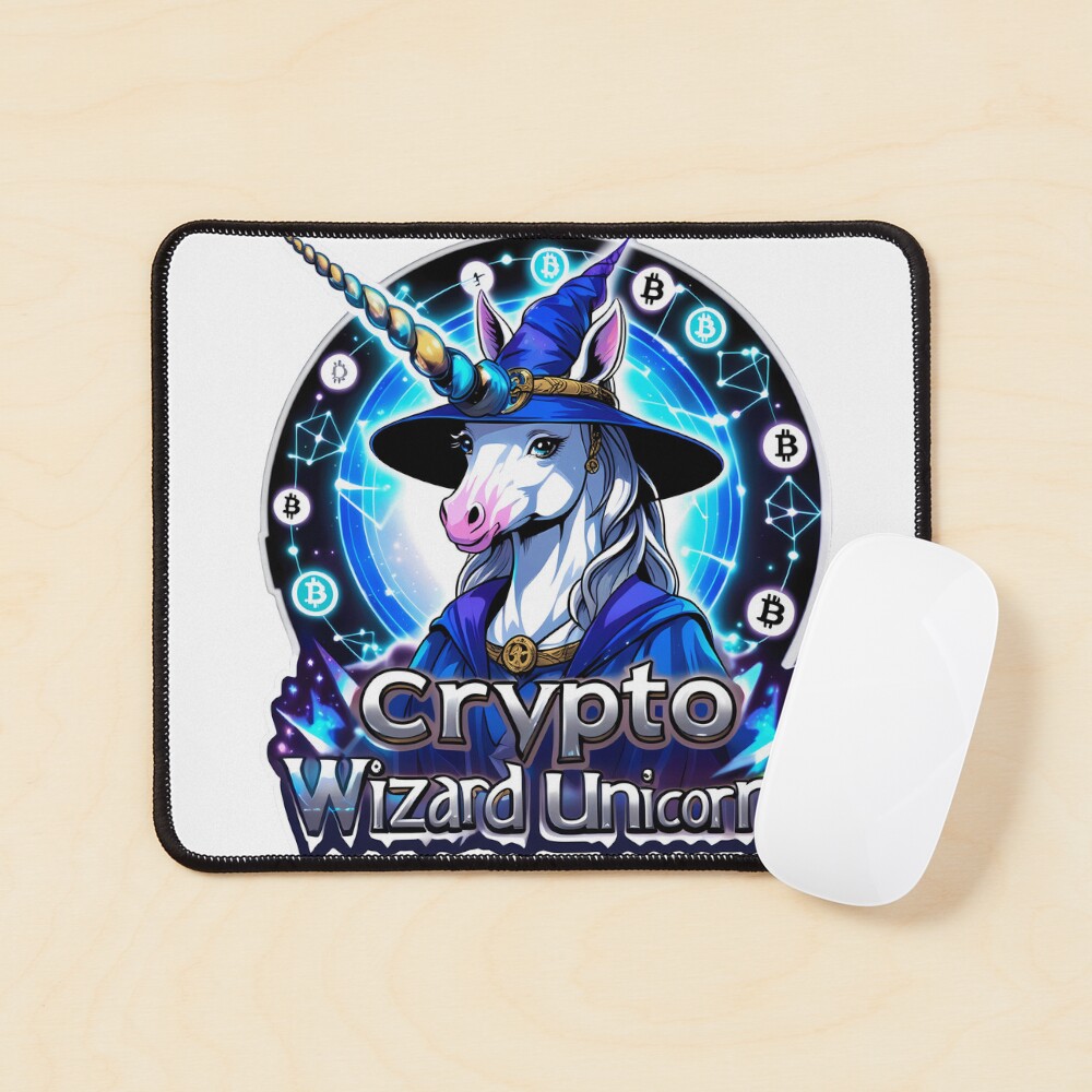 Crypto Wizard Unicorn: Blockchain Alchemist