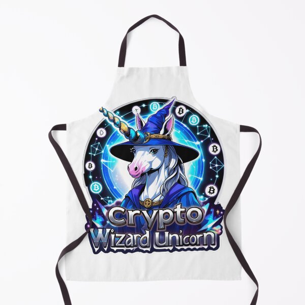 Item preview, Crypto Wizard Unicorn: Blockchain Alchemist designed and sold by zoughlal.