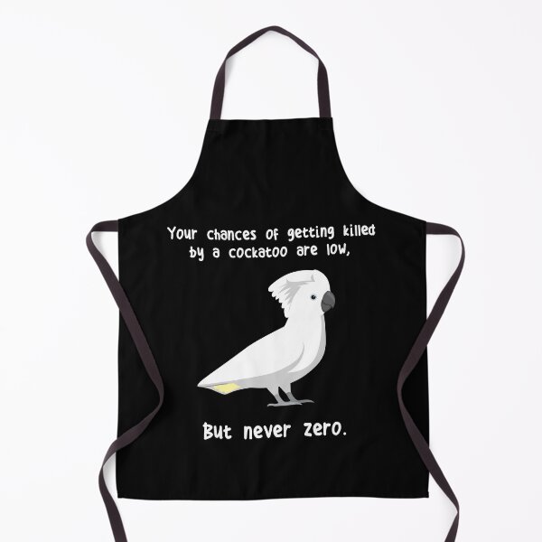 Item preview, Umbrella Cockatoo Parrot Never Zero designed and sold by Clara Hollins.
