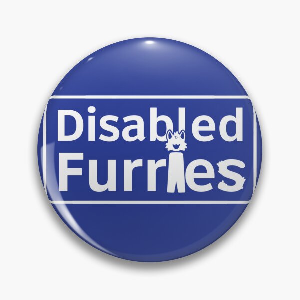 Item preview, Logotipo de Furries discapacitados designed and sold by GabrielGreenWolf.