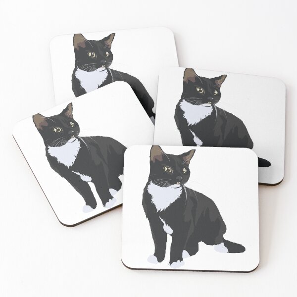 Item preview, The Tuxedo Cat - Bob designed and sold by Insiya Pardiwala.