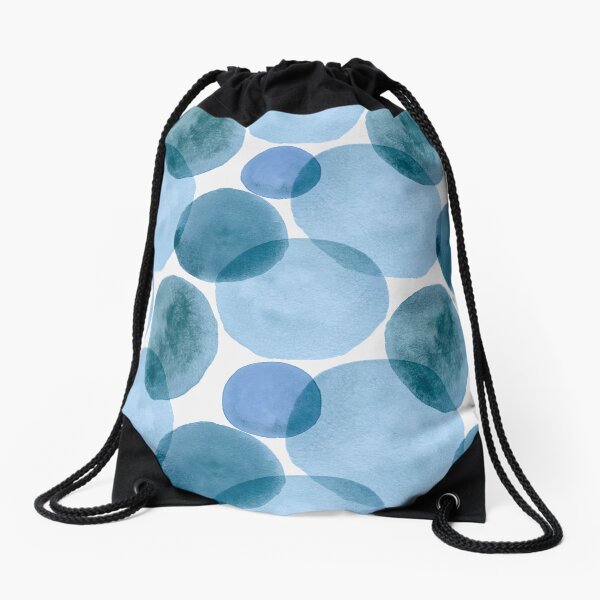Item preview, Circles - Blue designed and sold by WendyVon.