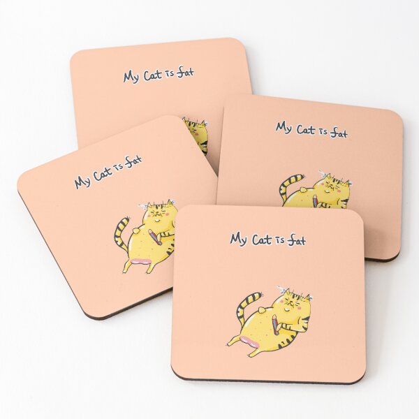 Item preview, My cat is fat designed and sold by HeyBaRa.