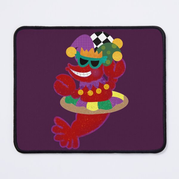 Item preview, Mardi Gras Crawfish with king cake designed and sold by starlabrady.
