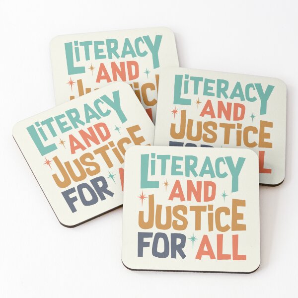 Item preview, Literacy And Justice For All designed and sold by catnolioo.