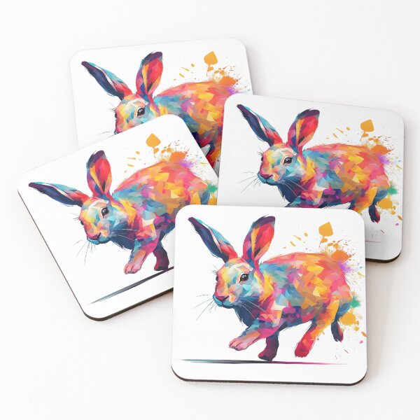 Item preview, Rabbit | Western | Bunny | Easter | Watercolor | Wild Animal | Animal | Zoo | Wildlife | Lifestyle | Bold Colors  designed and sold by mwinter2205.