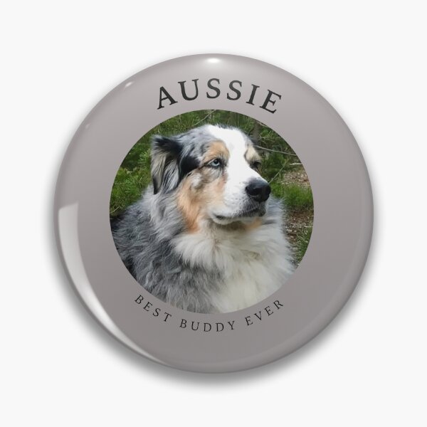 Item preview, Australian Shepherd Blue Merle Dog Portrait designed and sold by NancyMerkle.