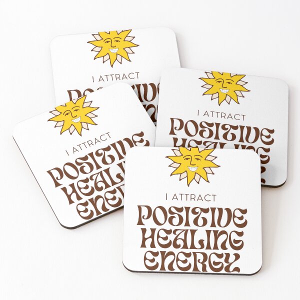 Item preview, I Attract Positive Healing Energy (SuryaSolSun.com) designed and sold by SuryaSolSun.