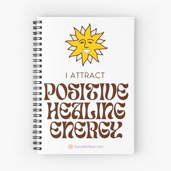 Item preview, I Attract Positive Healing Energy (SuryaSolSun.com) designed and sold by SuryaSolSun.