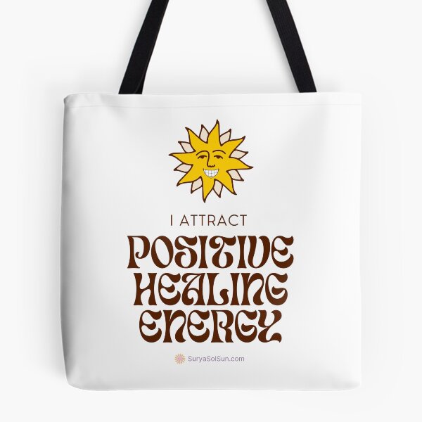 Item preview, I Attract Positive Healing Energy (SuryaSolSun.com) designed and sold by SuryaSolSun.