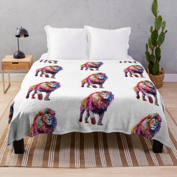 Item preview, Lion | King | Watercolor | Wild Animal | Animal | Zoo | Wildlife | Lifestyle | Bold Colors designed and sold by mwinter2205.