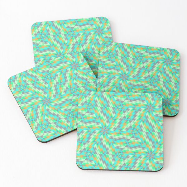 Item preview, Abstract Teal Green Fractal Scene 6 designed and sold by SXW Designs.