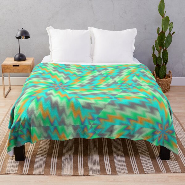 Item preview, Abstract Teal Green Fractal Scene 6 designed and sold by SXW Designs.