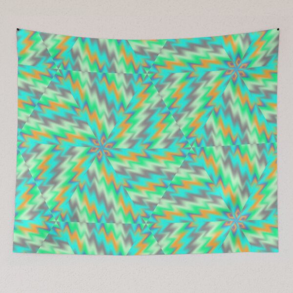 Item preview, Abstract Teal Green Fractal Scene 6 designed and sold by SXW Designs.